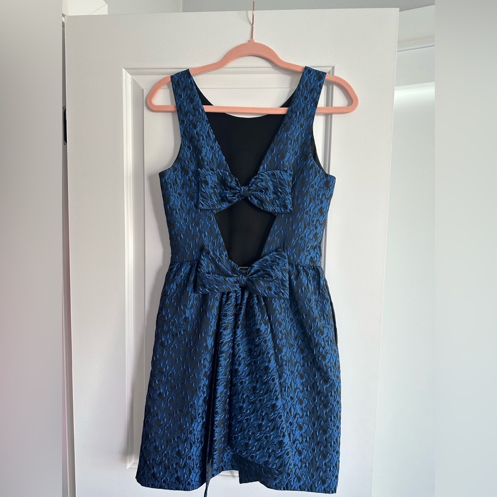 Erin by Erin Fetherston Designer Double Back Bow Dress